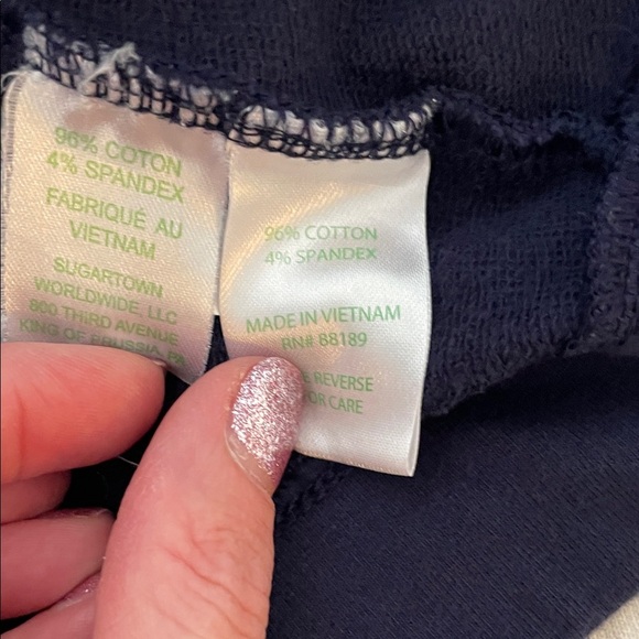 Lilly Pulitzer Navy Half-Zip - Picture 9 of 12